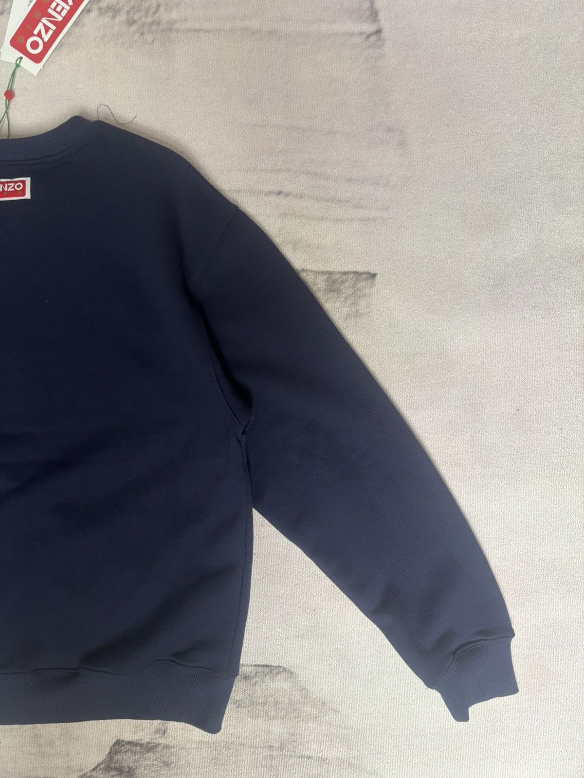 Kenzo Navy blue Kenzo cotton sweat with red flower design size M Size US M / EU 48-50 / 2 - 12 Thumbnail
