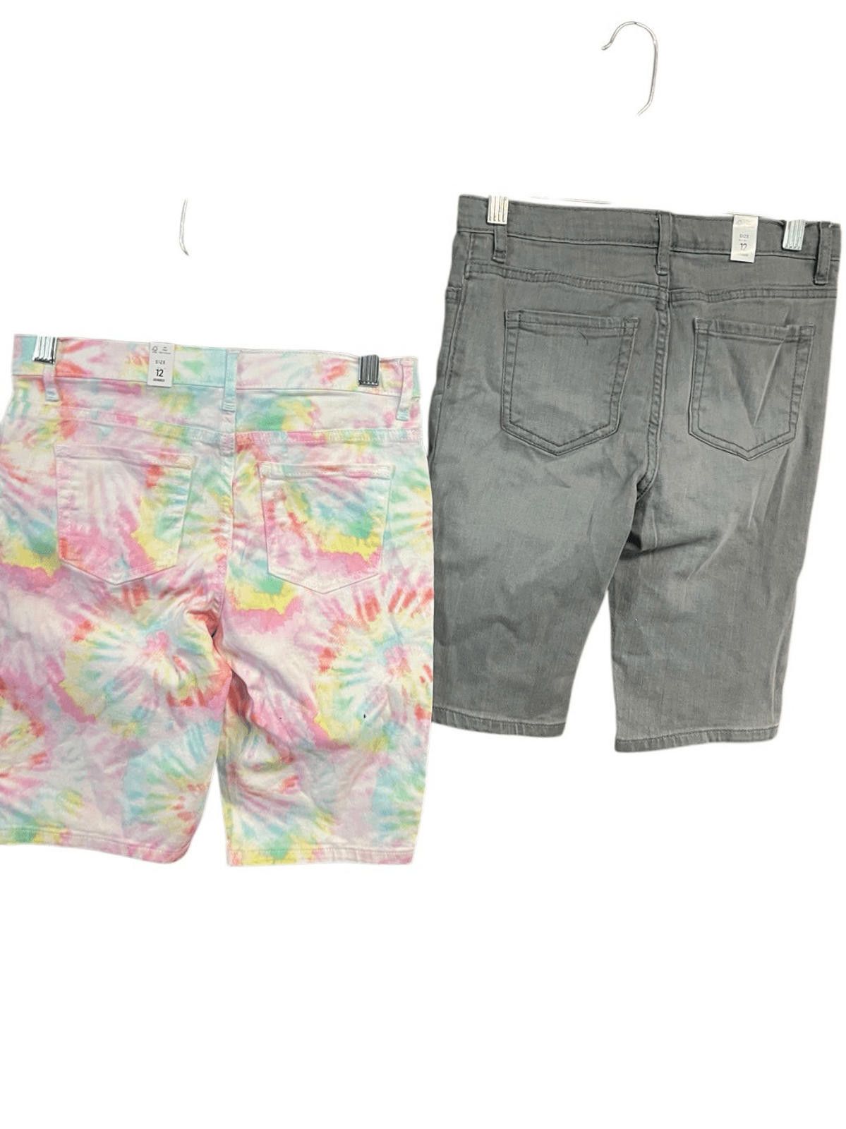 Palace Place Girls Skimmer Shorts (2) Sz 12 NWT Size 24" / US 00 / IT 34 - 2 Thumbnail