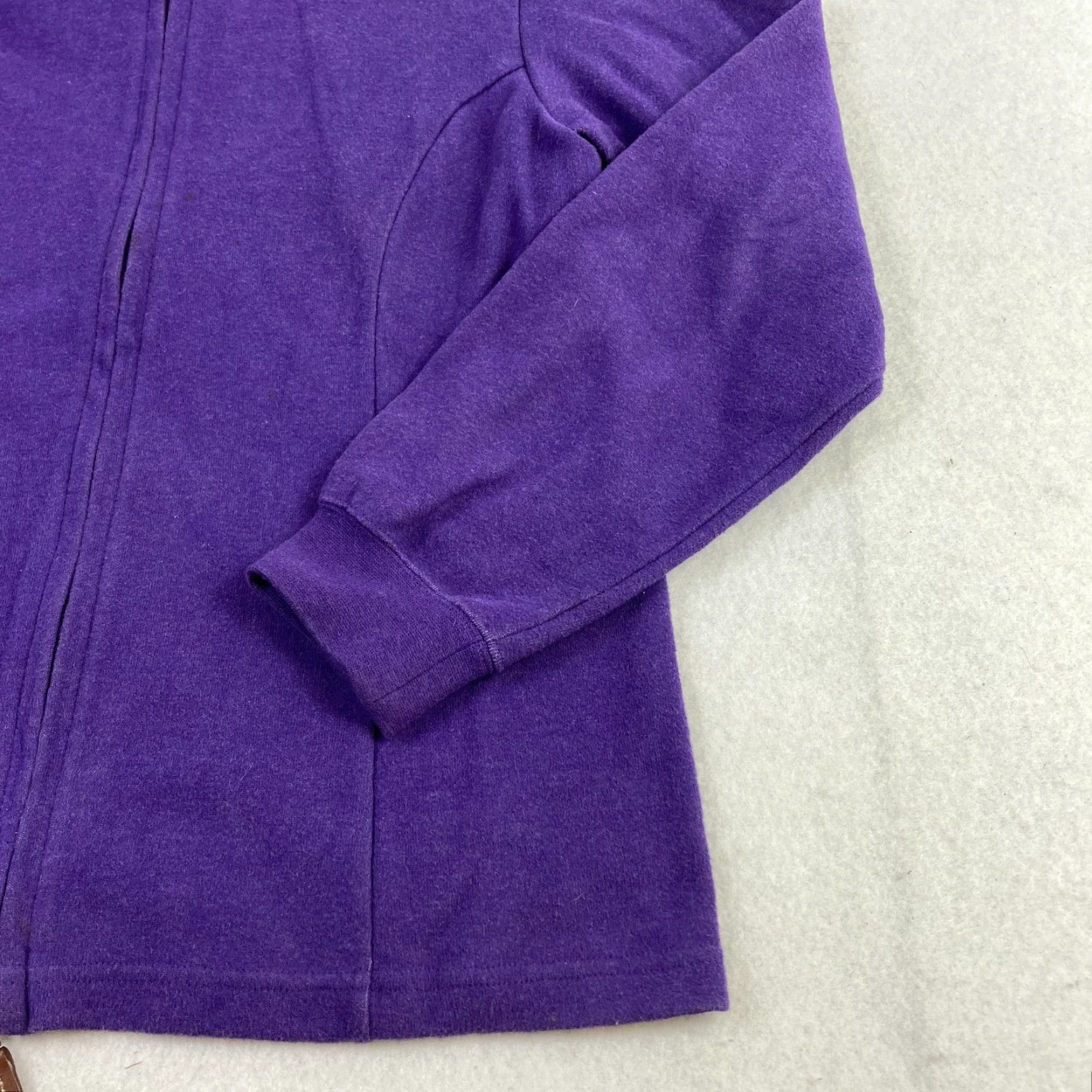 Peter Millar Peter Millar Jacket Women's Medium Purple Long Sleeve Mock Neck Casual Full Zip Size M / US 6-8 / IT 42-44 - 3 Thumbnail