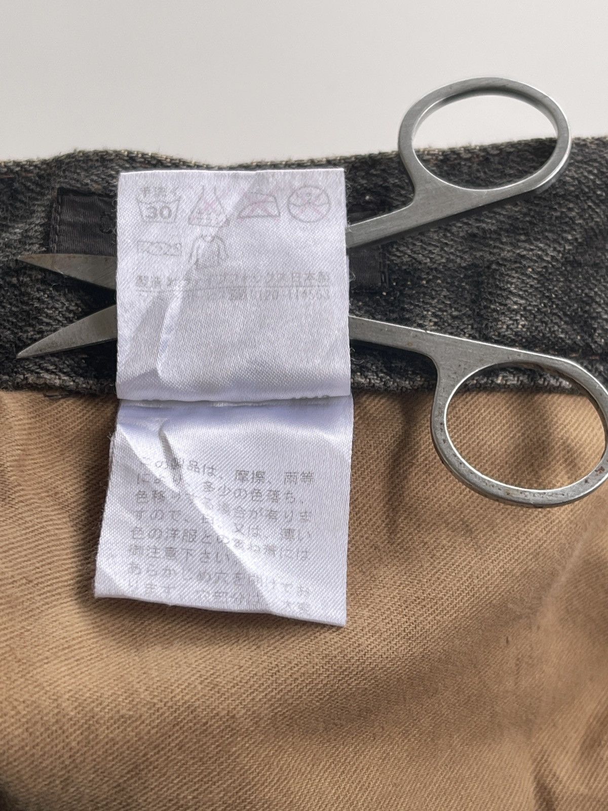 Japanese Brand Distressed Flare Mudd LGB Denim Size US 30 / EU 46 - 13 Thumbnail