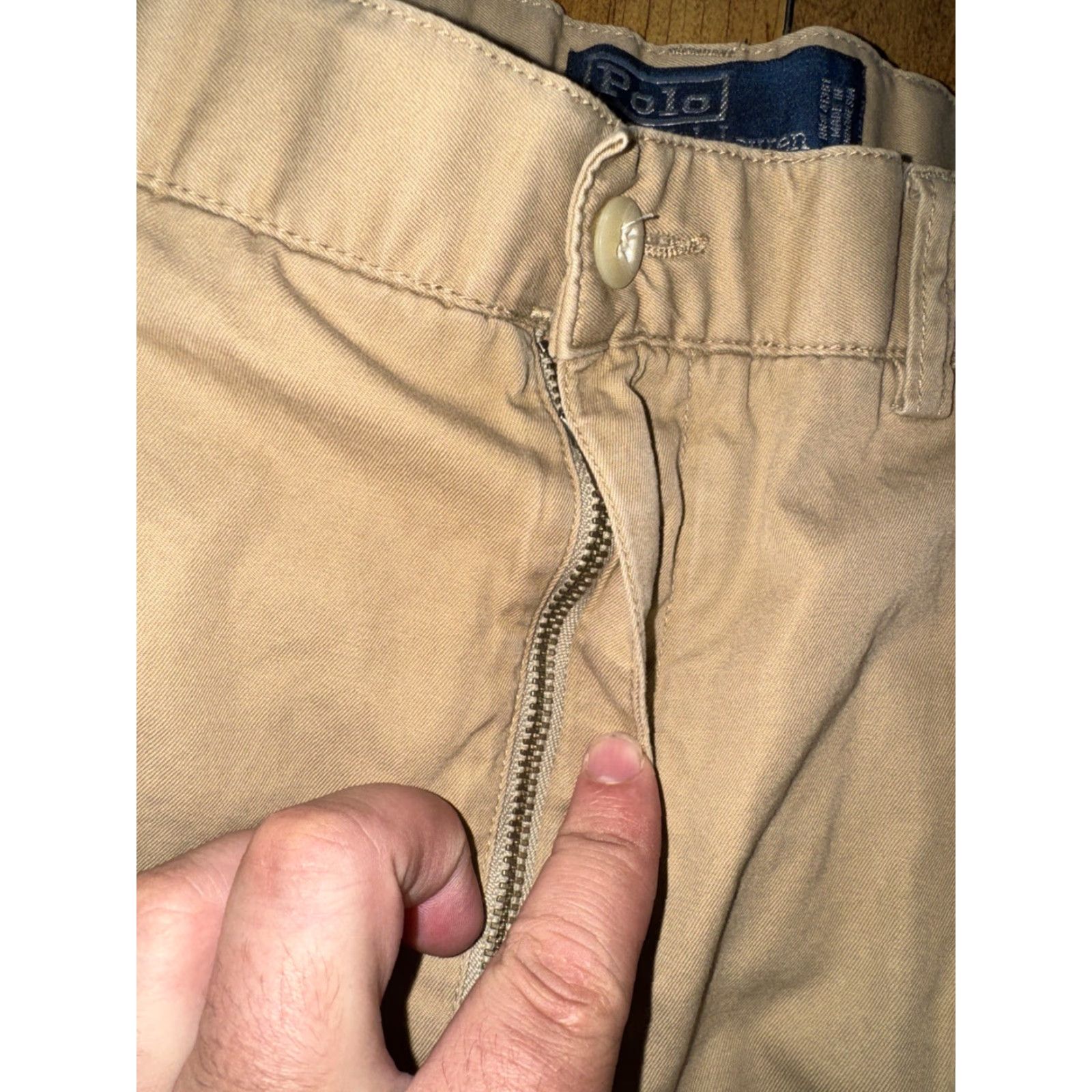 Polo Ralph Lauren VINTAGE Polo Ralph Lauren Chino Shorts Men Brown 34x11 Classic Fit to Pre-Owned Size US S / EU 44-46 / 1 - 4 Thumbnail