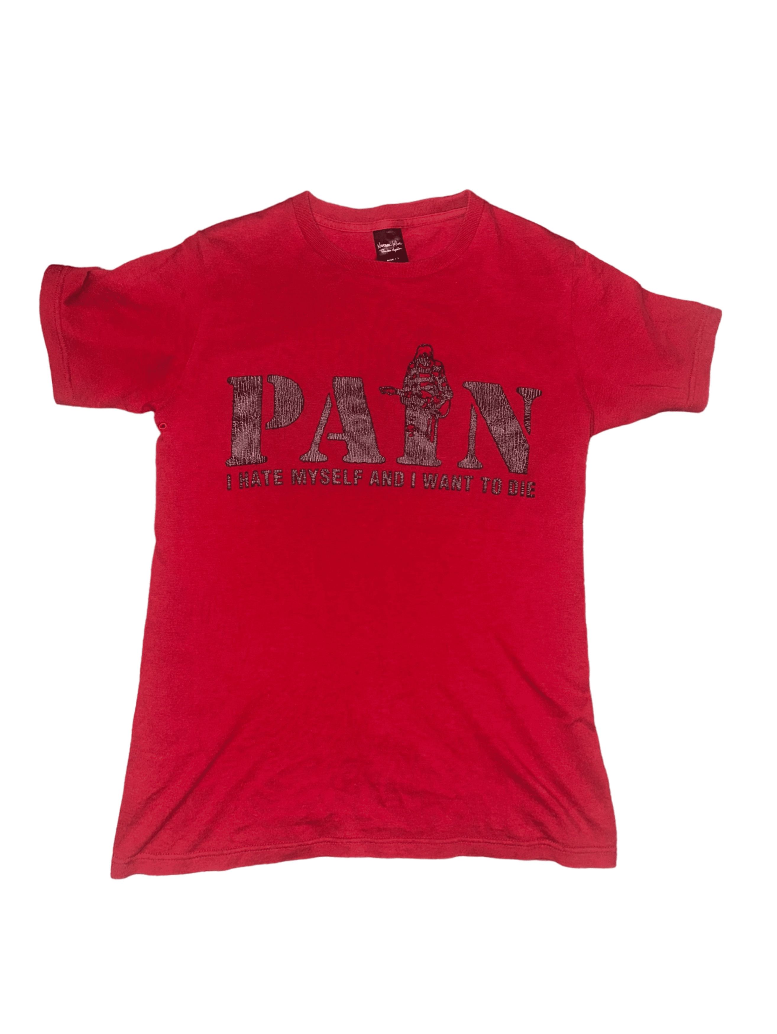 Number (N)ine Number (N)ine SS/03 “PAIN” Tee | Grailed