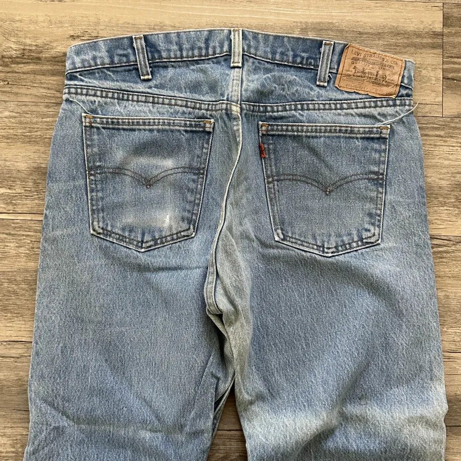 Levi's Vintage Levi's Orange Tab 505 Denim Jeans Size US 35 - 2 Thumbnail
