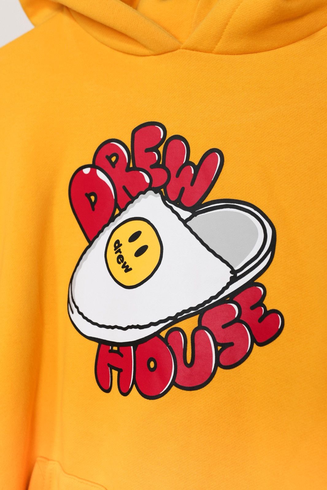 Drew House × Justin Bieber Drew House Slippers Hoodie - Golden Yellow Size US M / EU 48-50 / 2 - 2 Thumbnail