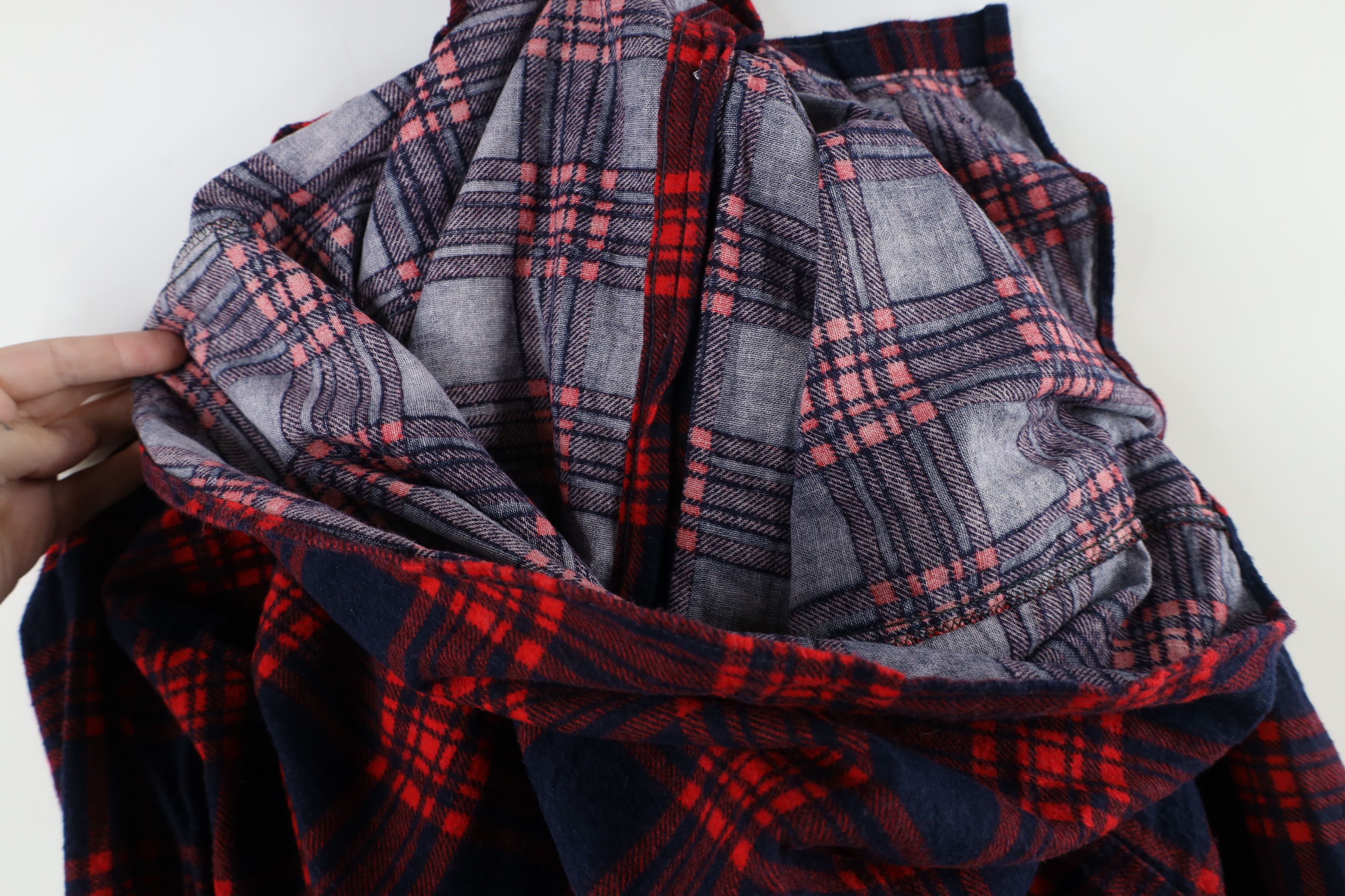Vintage Vintage 70s Streetwear Collared Button Shirt Plaid USA Size US S / EU 44-46 / 1 - 6 Thumbnail