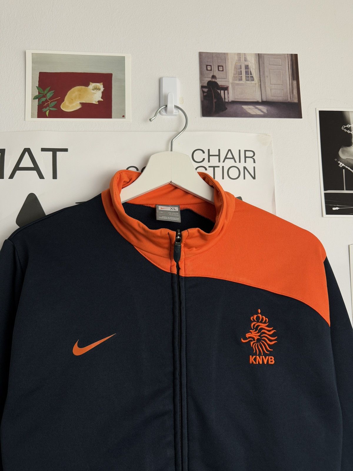 Nike × Vintage VIntage y2k nike Netherlands blockcore zip sweatshirt S baggy Size US S / EU 44-46 / 1 - 3 Thumbnail