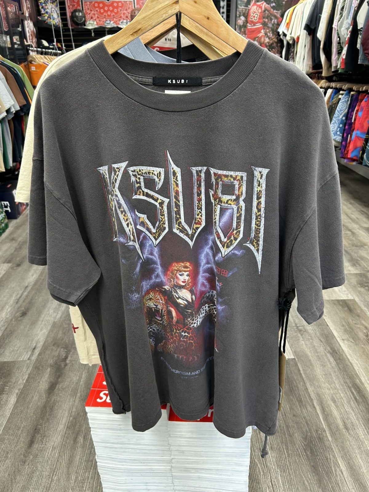Ksubi Ksubi Kingdom Ekcess SS Tee Faded Black Size US L / EU 52-54 / 3 - 1 Thumbnail