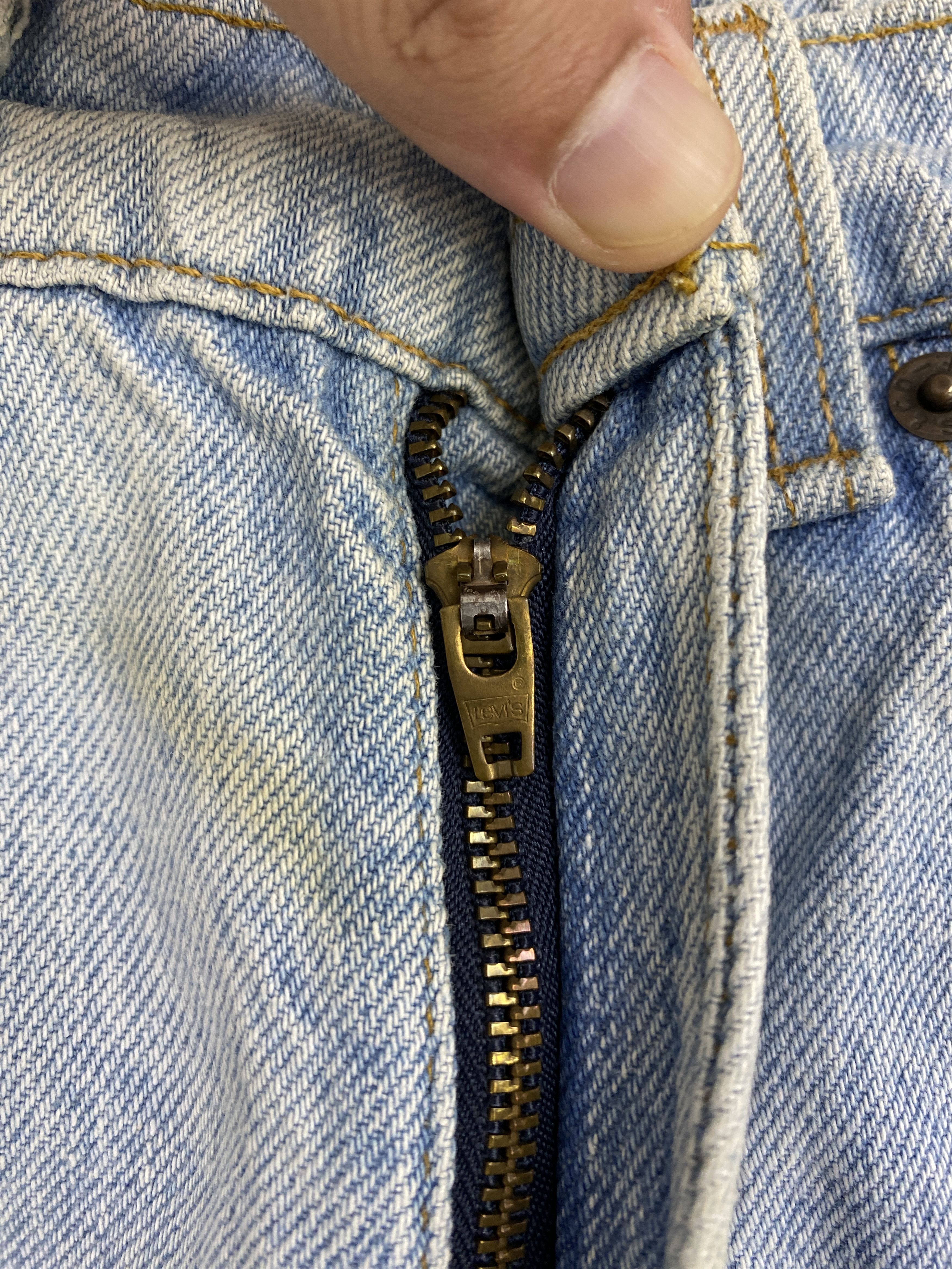 Levi's × Vintage Vintage 90s Levis 560 Orange Tabs Jeans Size US 26 / EU 42 - 10 Thumbnail