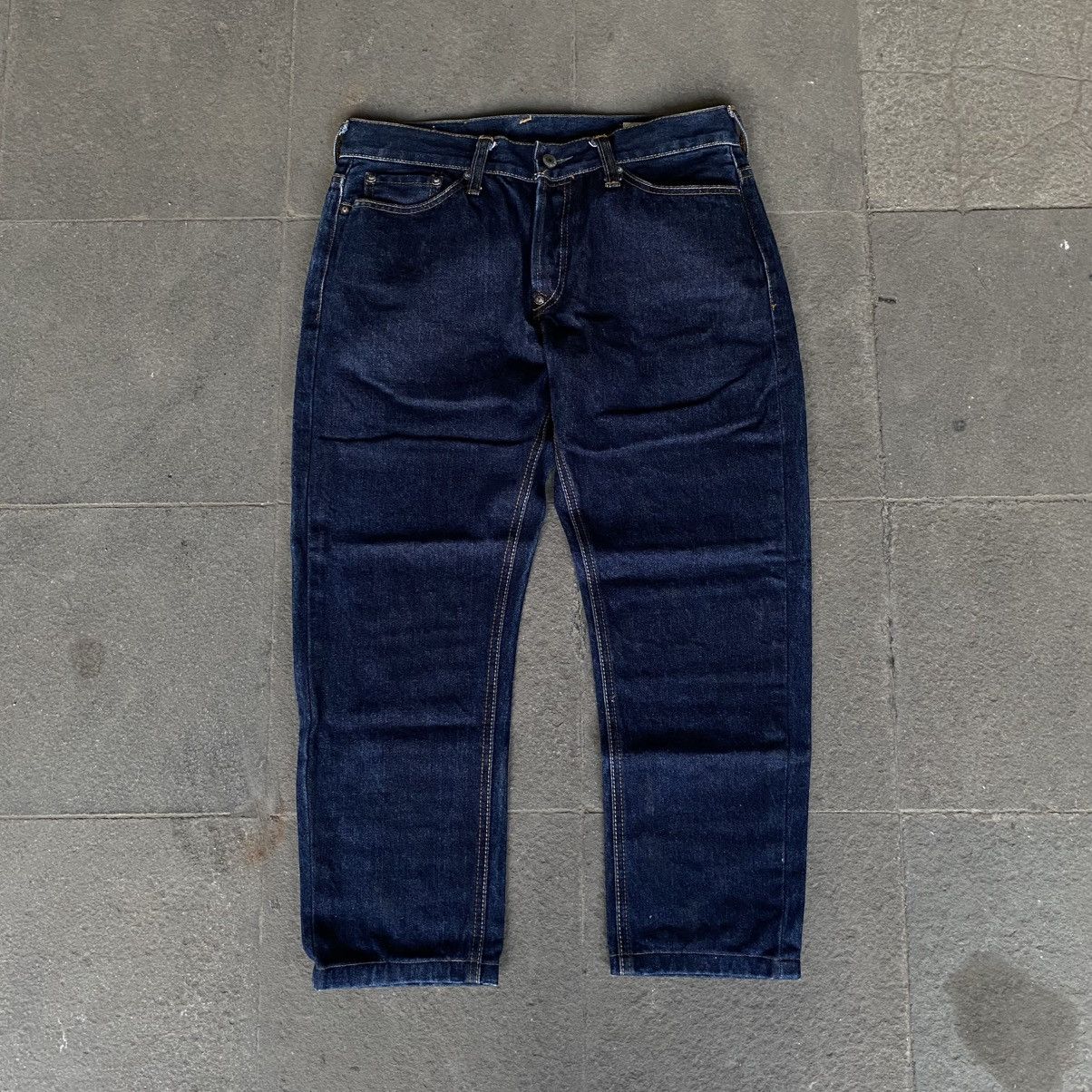 Evisu × Japanese Brand × Vintage Evisu Downluck No.3 Red/Yellow Logo Denim Size US 32 / EU 48 - 5 Thumbnail
