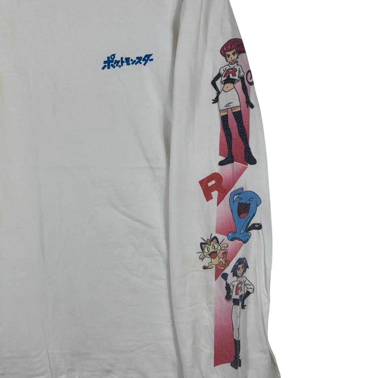 Anime NINTENDO POKEMON PIKACHU Team Rocket Game Tee Shirt Top Size L / US 10 / IT 46 - 5 Thumbnail