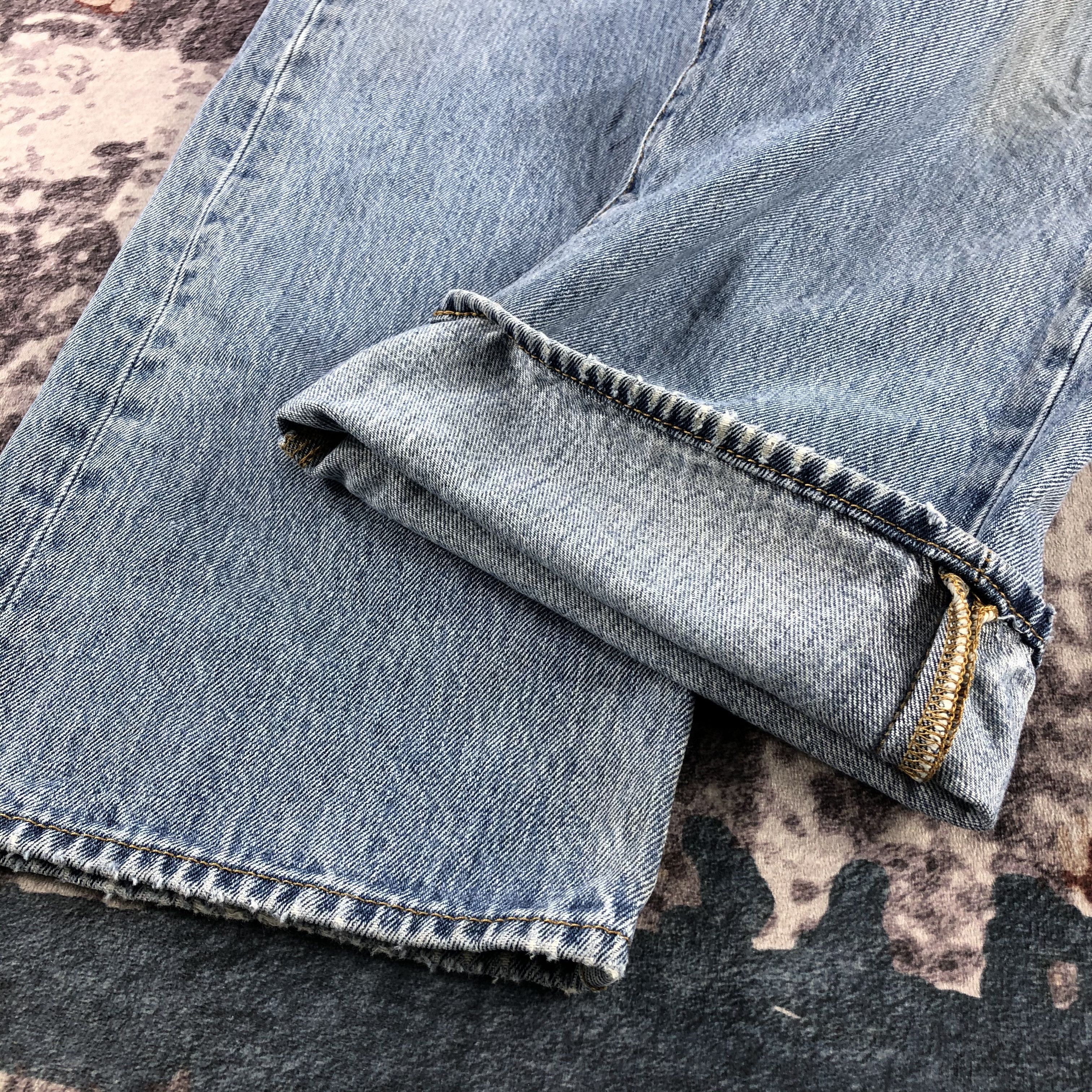 Levi's Vintage Blue Wash Levis 501 Jeans-JM3148 Size US 39 - 7 Thumbnail