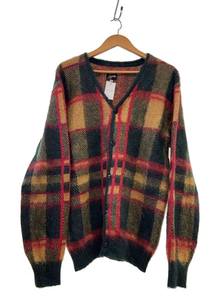 Needles Checkered Mohair Cardigan Size US M / EU 48-50 / 2 - 1 Thumbnail