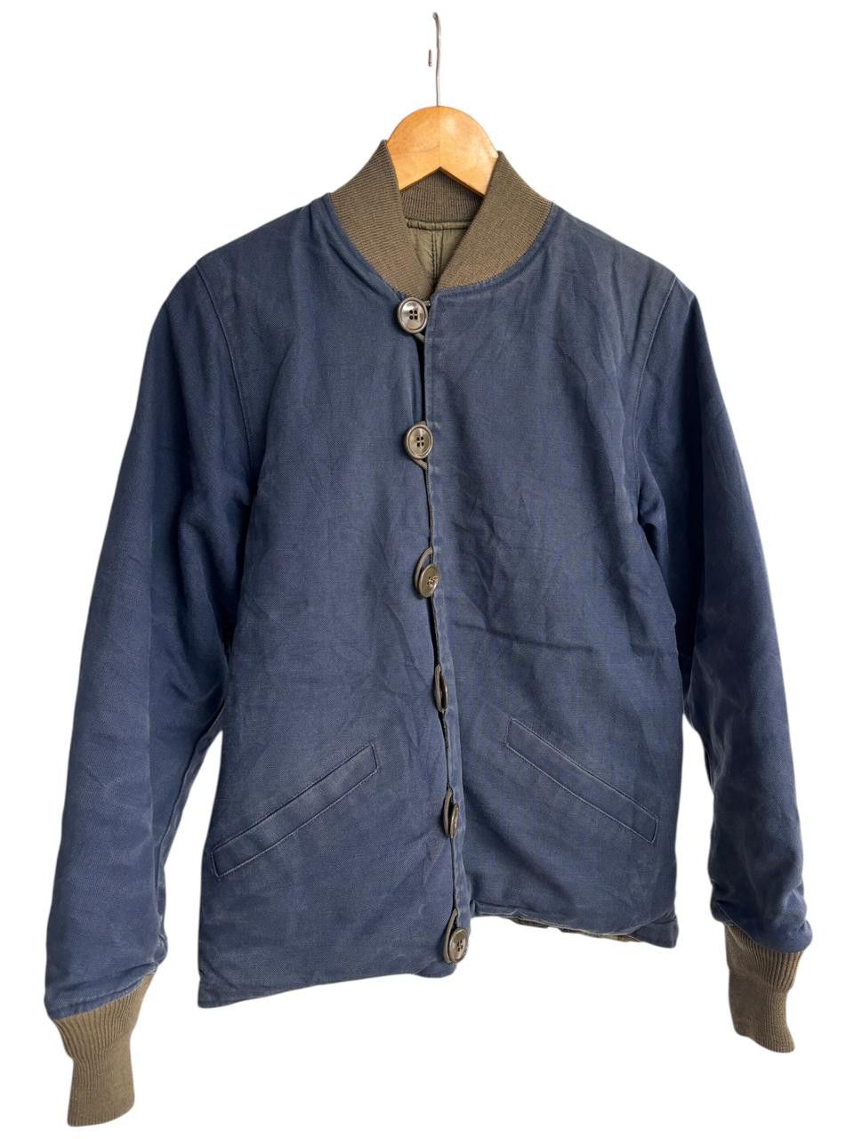 Vintage Lost Worlds M-43 Pile 18Oz Cotton Duck Reversible Jacket Size US XS / EU 42 / 0 - 6 Thumbnail