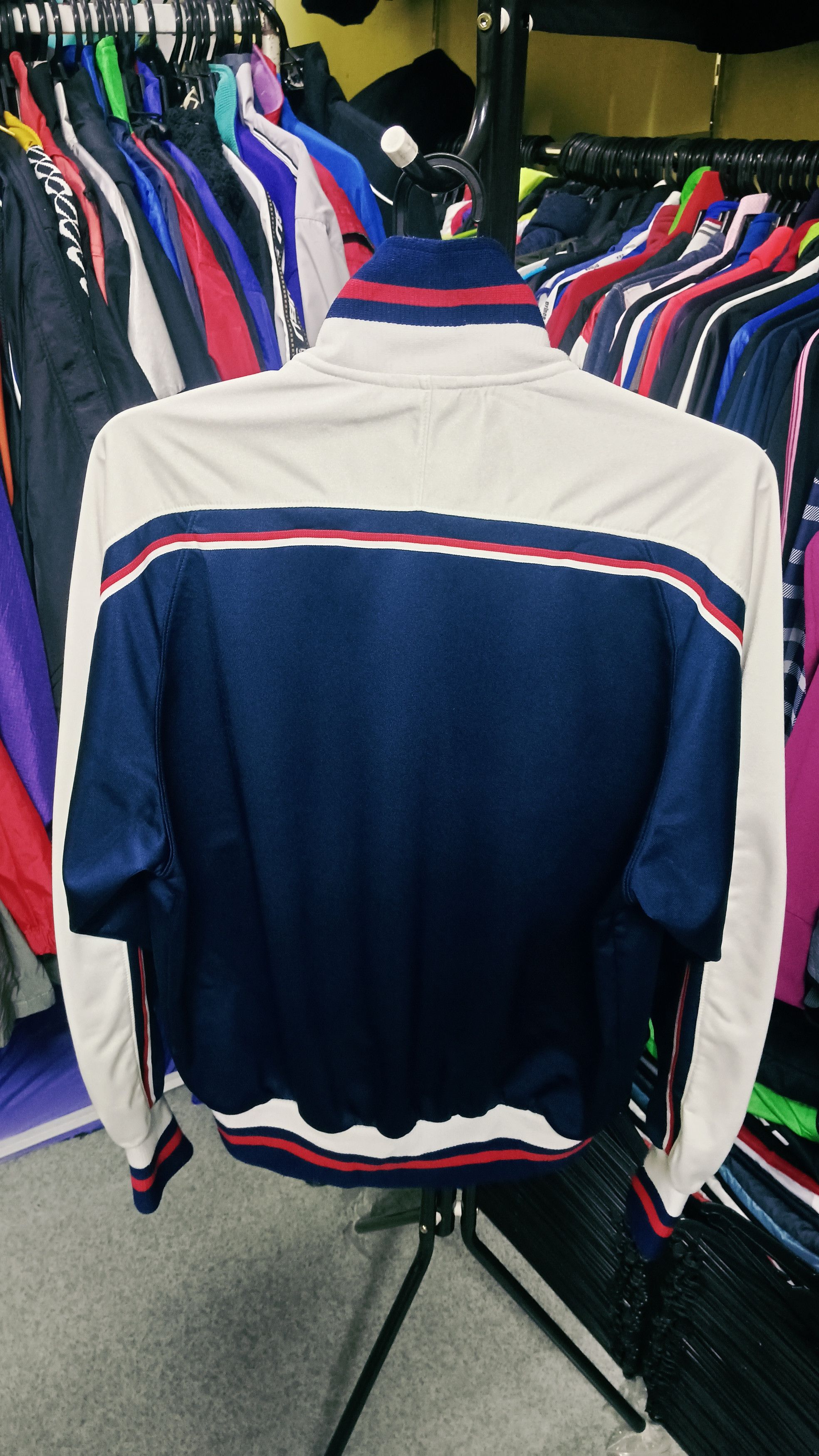 Speedo Vintage Speedo Track Jacket Made By Mizuno Size US L / EU 52-54 / 3 - 3 Thumbnail