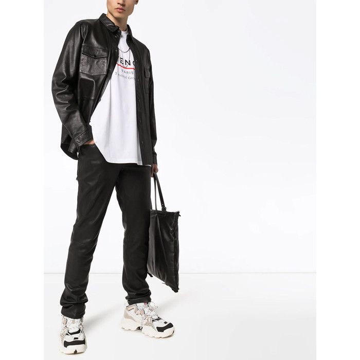 Givenchy White Address Logo Oversized T-Shirt Size M / US 6-8 / IT 42-44 - 3 Thumbnail