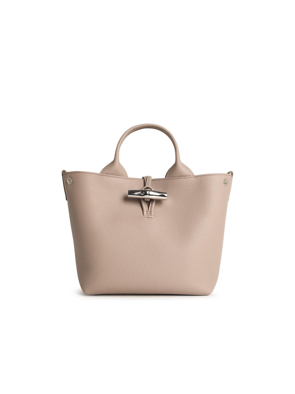 ハンドバッグ Longchamp S Le Roseau Hobo Bag In Bark Colour Longchamp Longchamp S Le Roseau Hobo Bag In Bark Colour