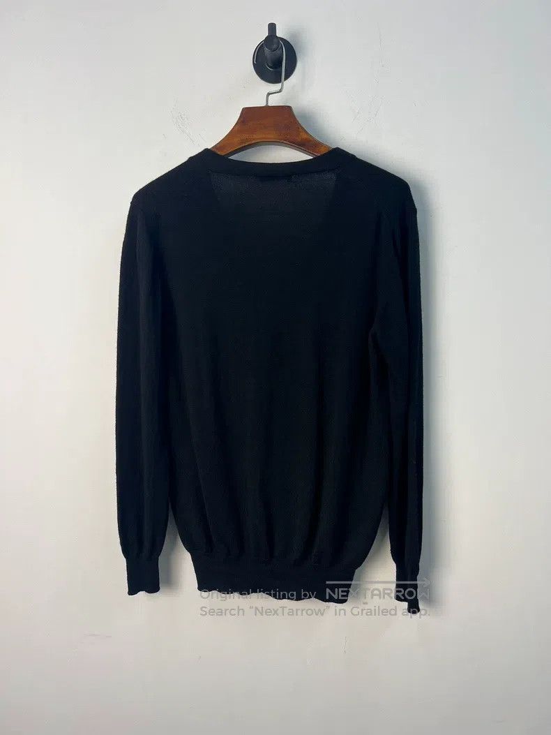 Prada Prada Black knitted woollen cardigan coat Size XS / US 0-2 / IT 36-38 - 2 Thumbnail
