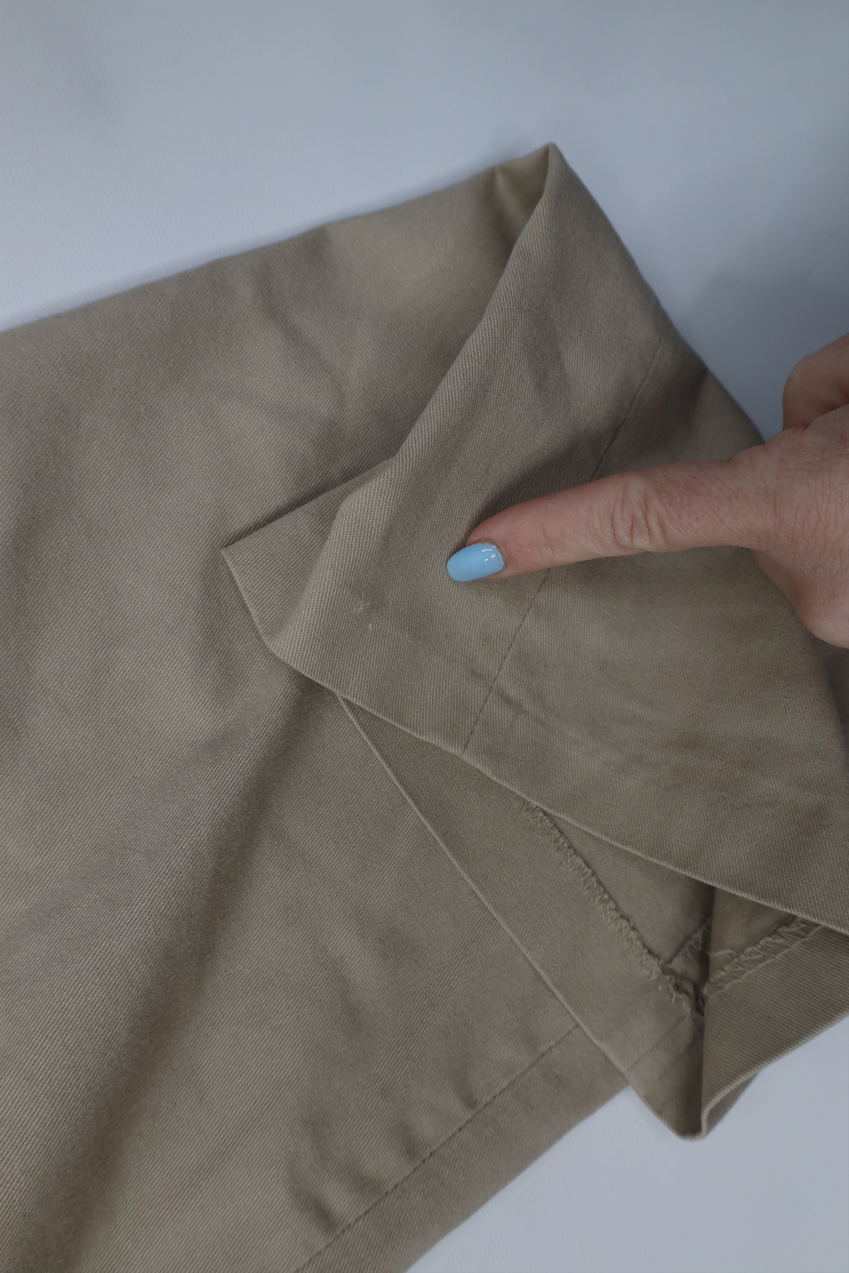 Vintage Vintage 70s Streetwear Wide Leg Chino Pants Trousers Beige Size US 36 / EU 52 - 13 Thumbnail