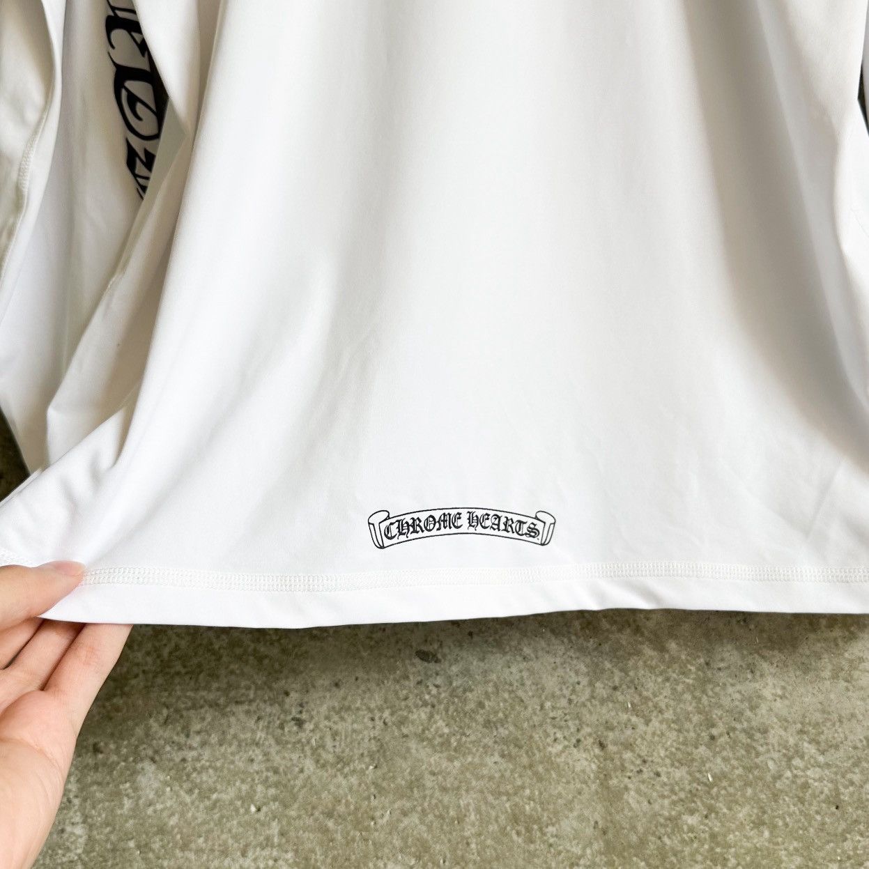 Chrome Hearts Chrome Hearts Athletic Stretch Rash Guard Surfer L/S Shirt Size US L / EU 52-54 / 3 - 8 Thumbnail