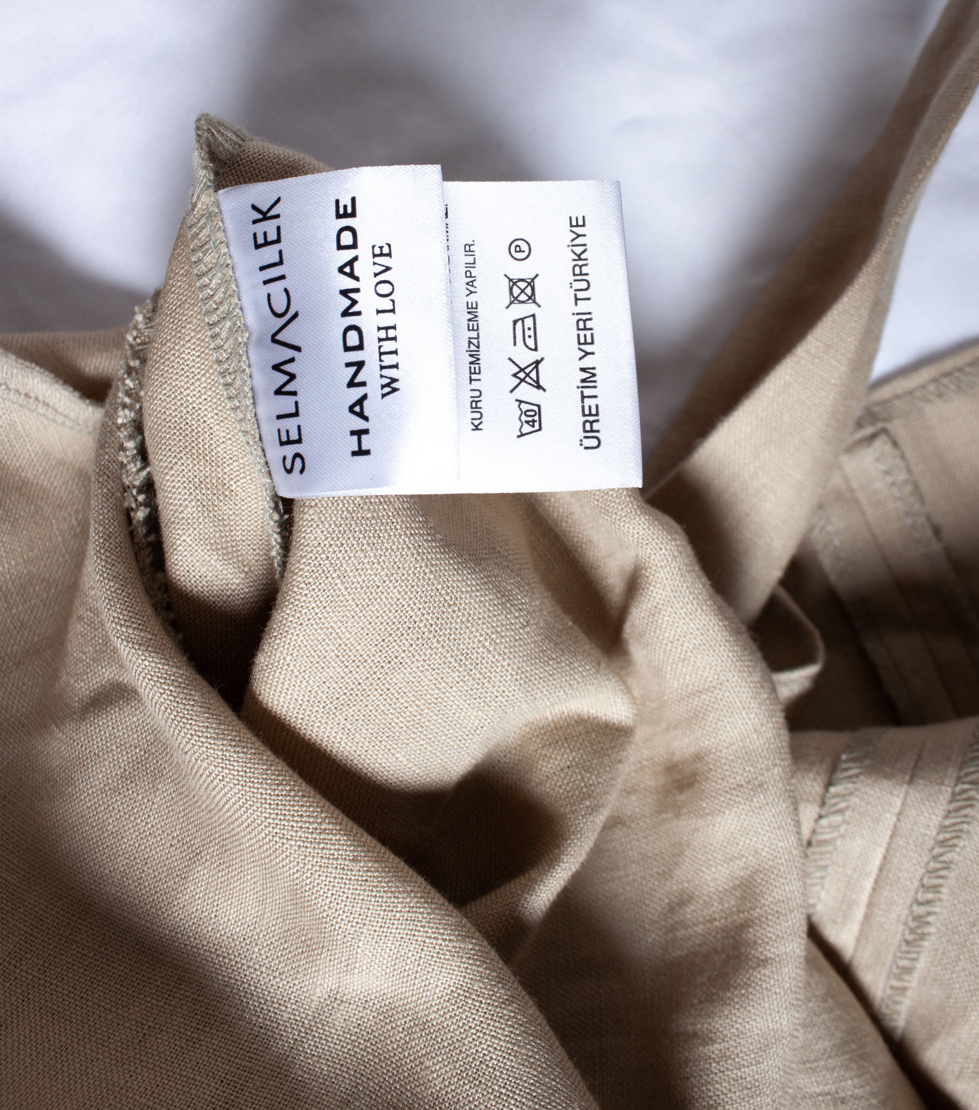 Other Selma Cilek, Beige linen dress Size S / US 4 / IT 40 - 5 Thumbnail