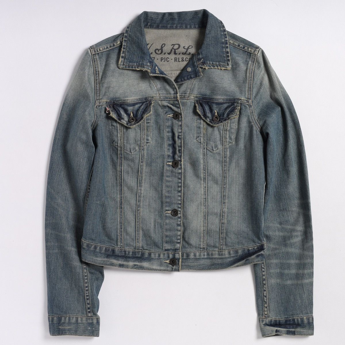 Ralph Lauren Polo Ralph Lauren Big USA Flag Denim Jacket Jeans Company Size M / US 6-8 / IT 42-44 - 1 Thumbnail