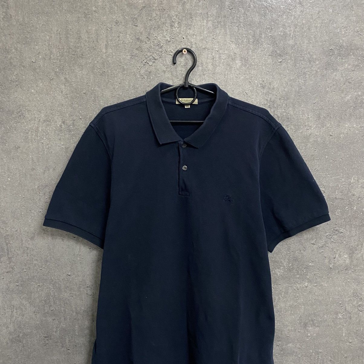 Burberry Vintage 90s Burberry Polo T-Shirt Size US XXL / EU 58 / 5 - 4 Thumbnail