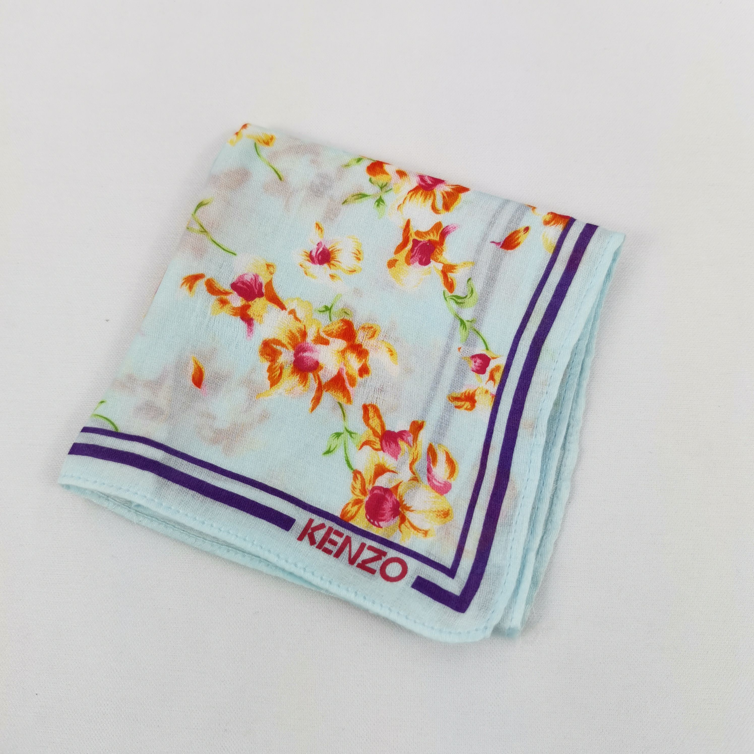 Kenzo Vintage Kenzo Handkerchief Neckerchief Bandana Size ONE SIZE - 4 Thumbnail