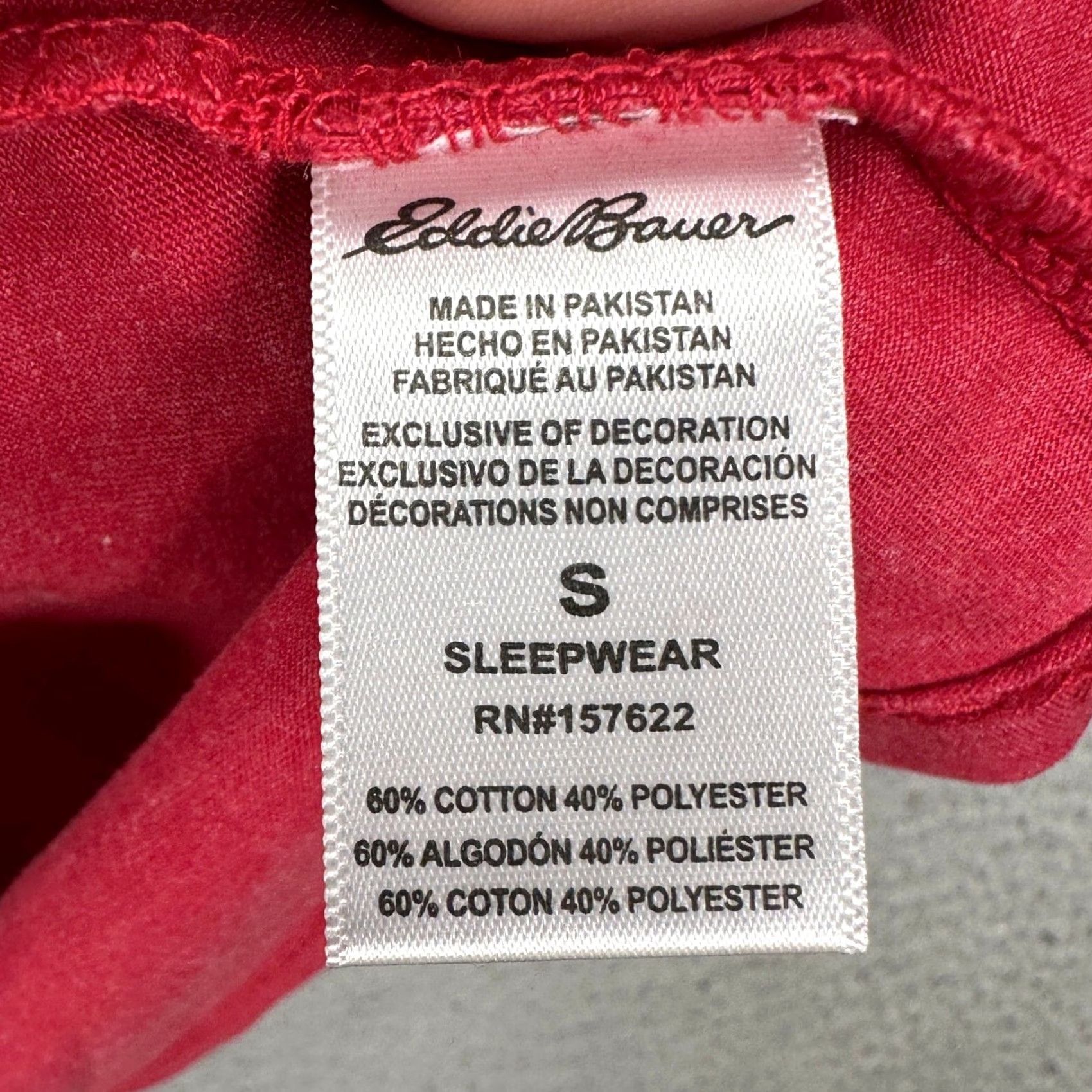 Eddie Bauer Eddie Bauer Mens T-Shirt Small Red Crewneck Tee Super Soft Classic Fit Logo NEW Size US S / EU 44-46 / 1 - 5 Thumbnail