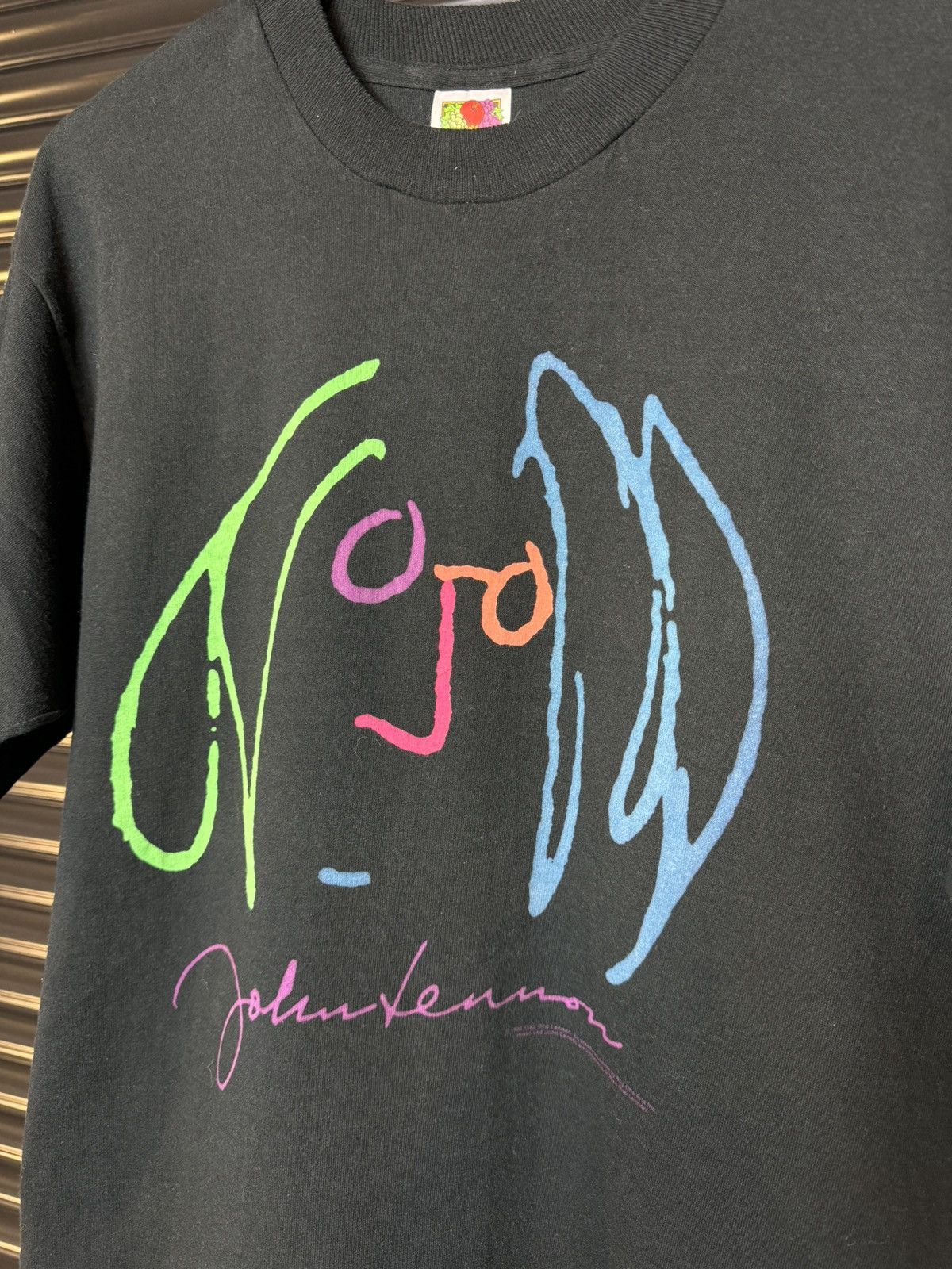 Vintage Vintage 90s John Lennon Self Portrait Estate Tee - Large Size US L / EU 52-54 / 3 - 3 Thumbnail