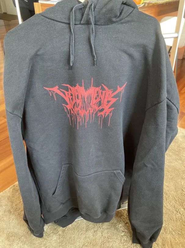 Vetements Vetements Metal Tour Hoodie - Winter 2018 Size US XL / EU 56 / 4 - 3 Thumbnail