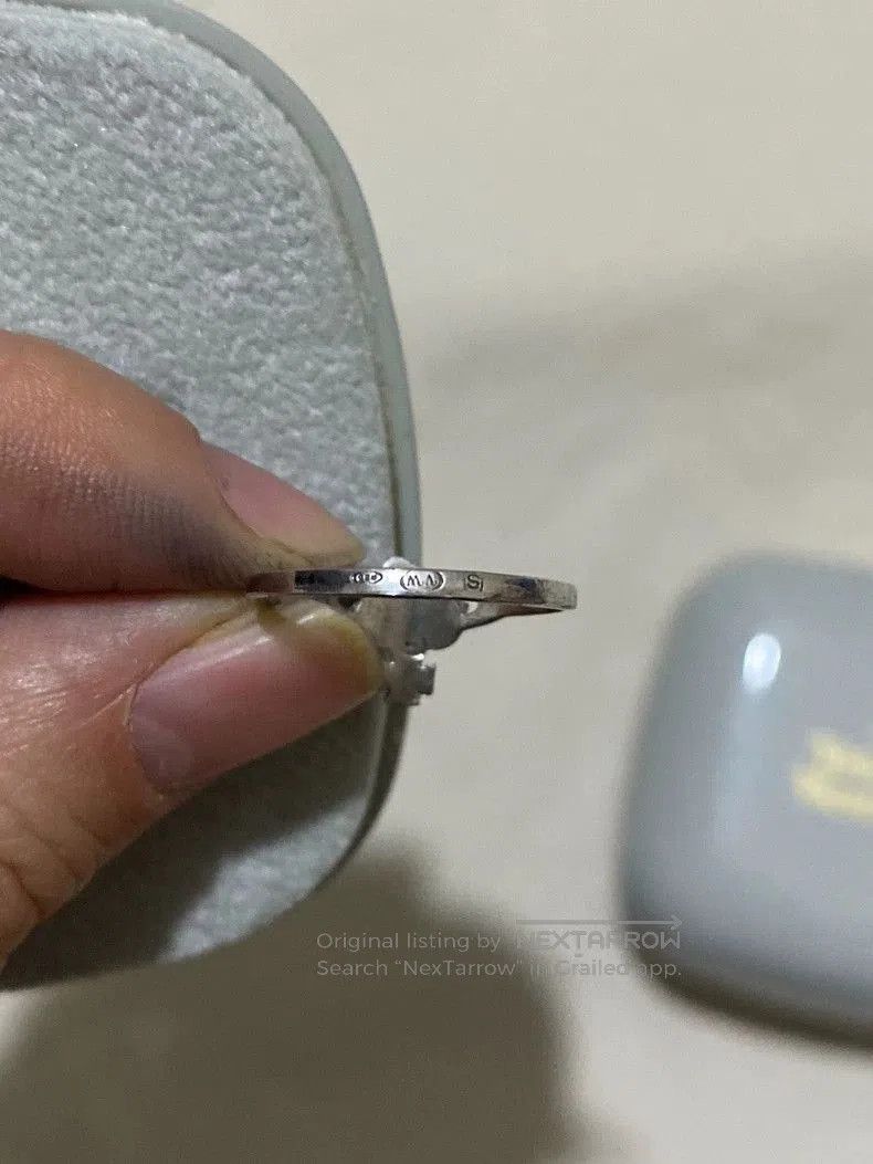 Vivienne Westwood Vivienne Westwood Vintage Silver Heart Ring. Size ONE SIZE - 6 Thumbnail