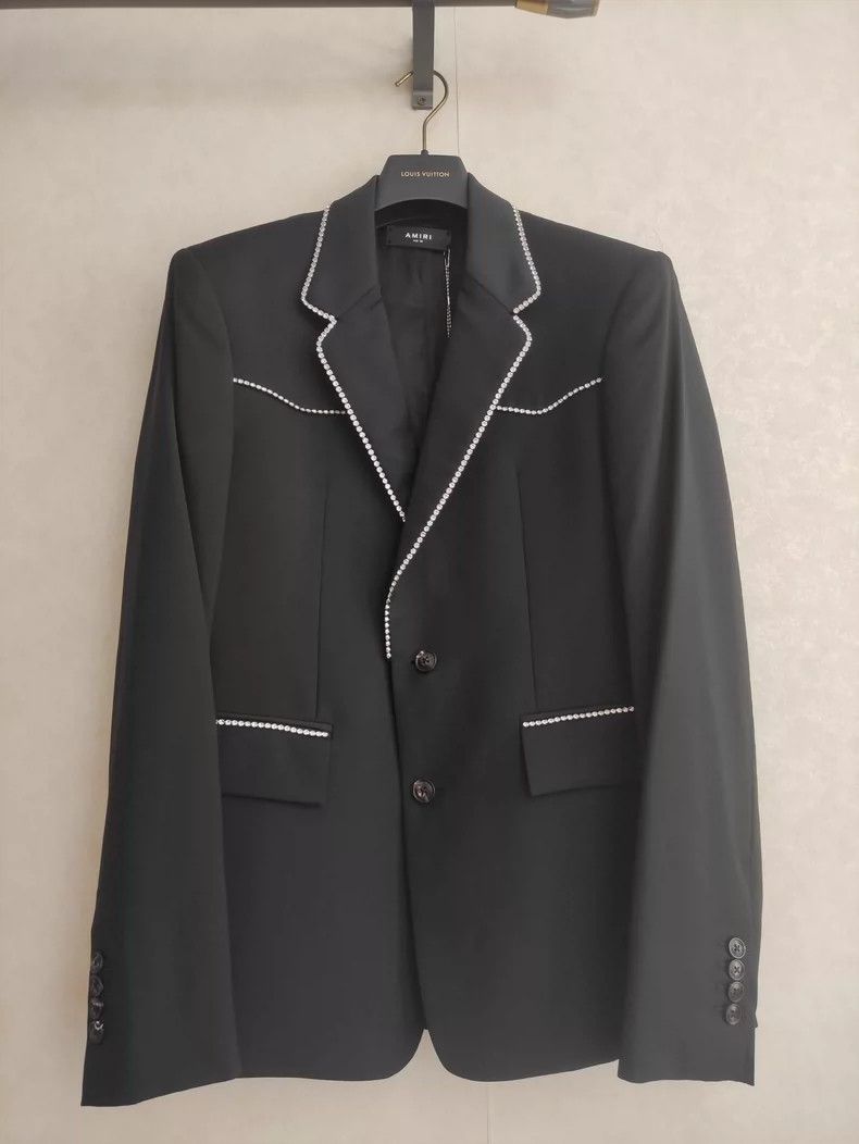 Amiri Amiri Swarovski Crystal Embellished Suit Size 50R - 1 Thumbnail