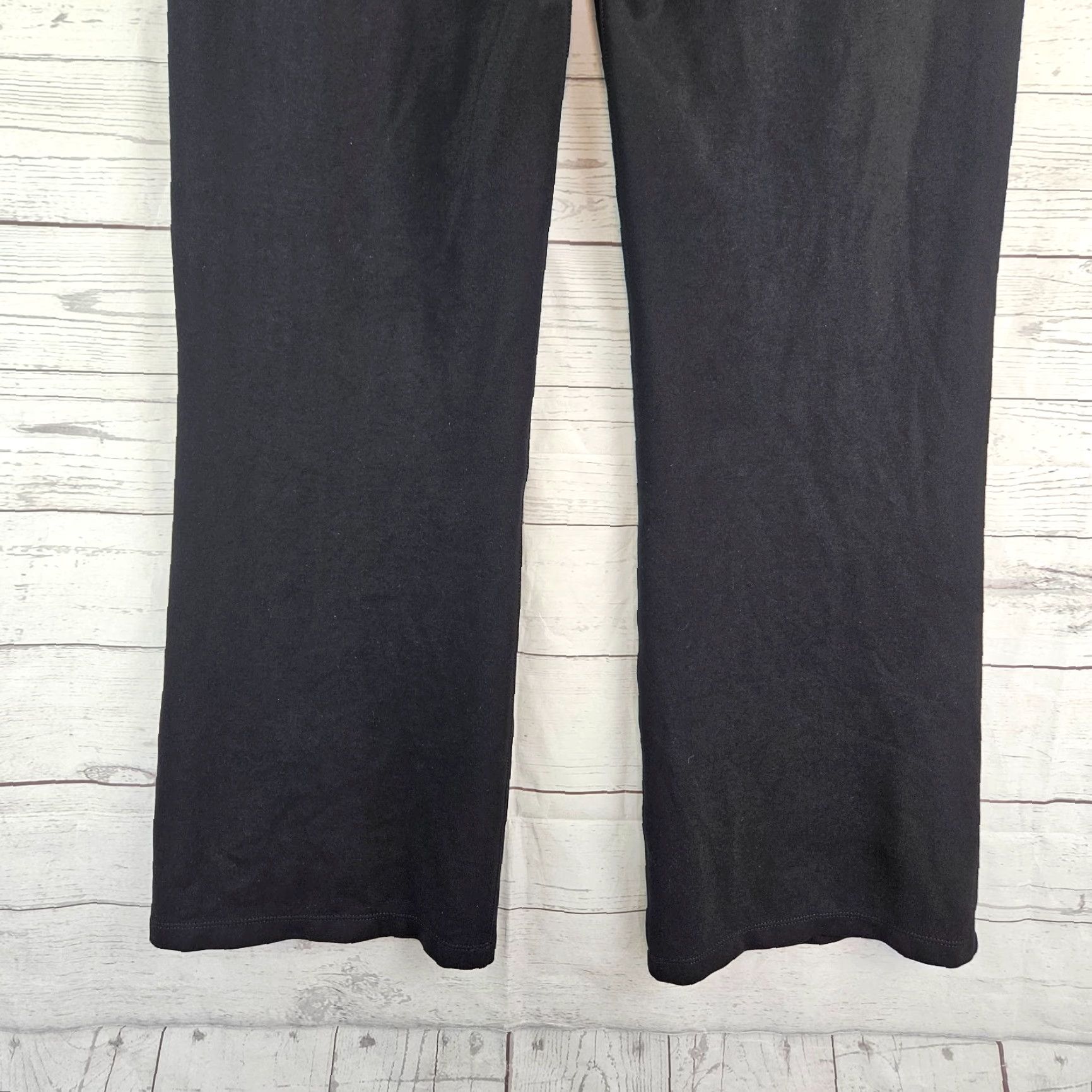 Vintage Betabrand Womens Pants Sz XLP Black Ponte Knit Bootcut Mid Rise Size 40" / US 18 - 5 Thumbnail