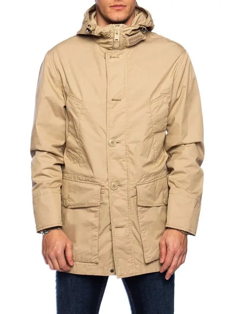 Woolrich Woolen Mills WOOLRICH Parka Light Brown Beige Size US S / EU 44-46 / 1 - 1 Thumbnail
