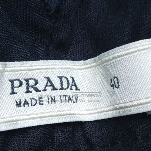 Prada Prada Colorblock Wool Blend Trousers Size 4. Size 39" - 6 Thumbnail