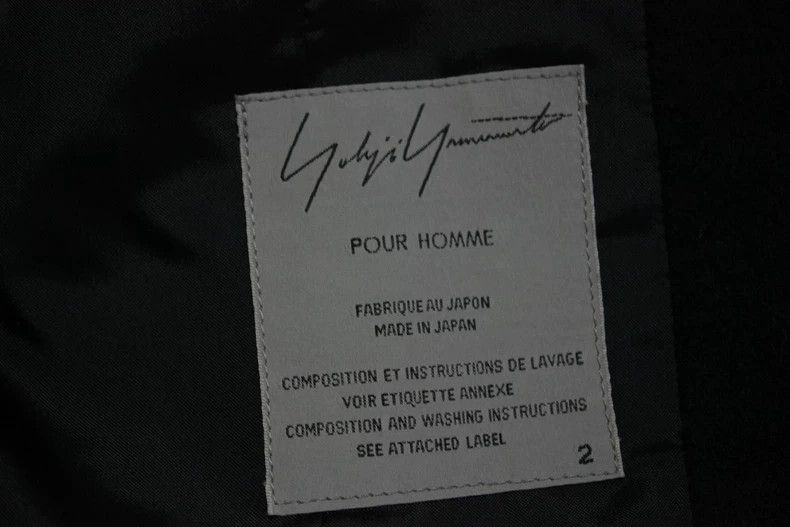 Yohji Yamamoto Yohji Yamamoto size 2 01 SS double blazer 2505-Nextarrow Size 36R - 7 Thumbnail