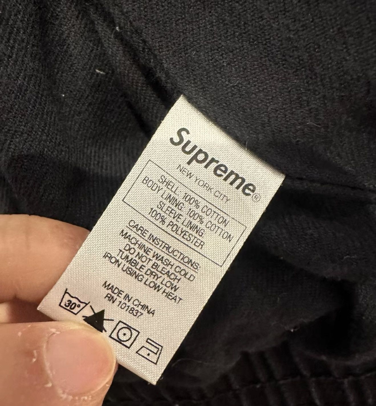 Supreme Supreme corduroy patchwork denim Jacket washed black Size US M / EU 48-50 / 2 - 4 Thumbnail
