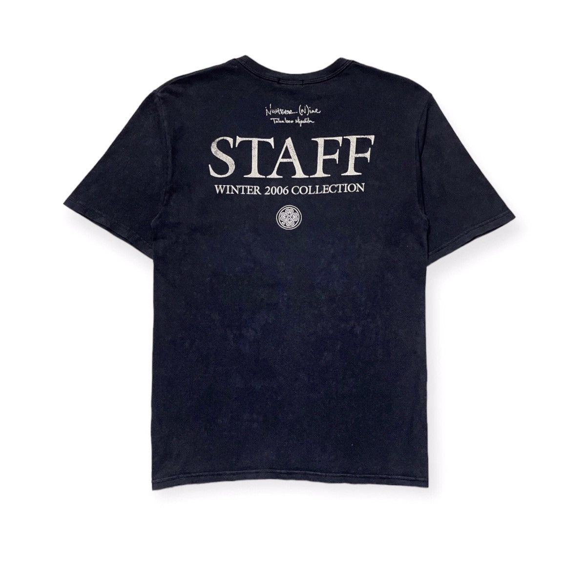 【激安通販オンラインショップ】 Number Grailed | T-Shirt Staff Exclusive “ “Noir AW06 (N)ine トップス