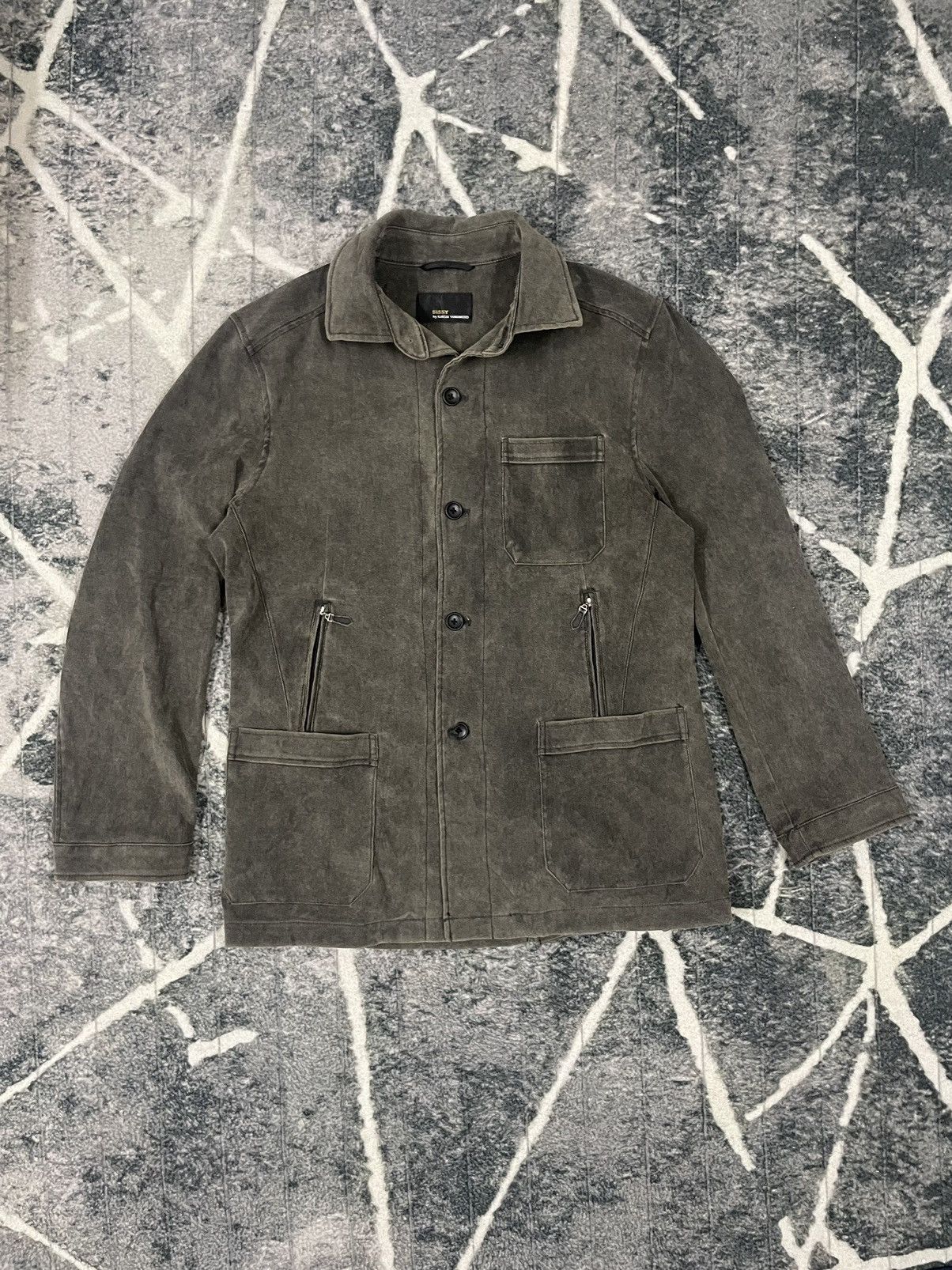 image of Parka Sissy By Kansai Yamamoto in Grey, Men's (Size Large)