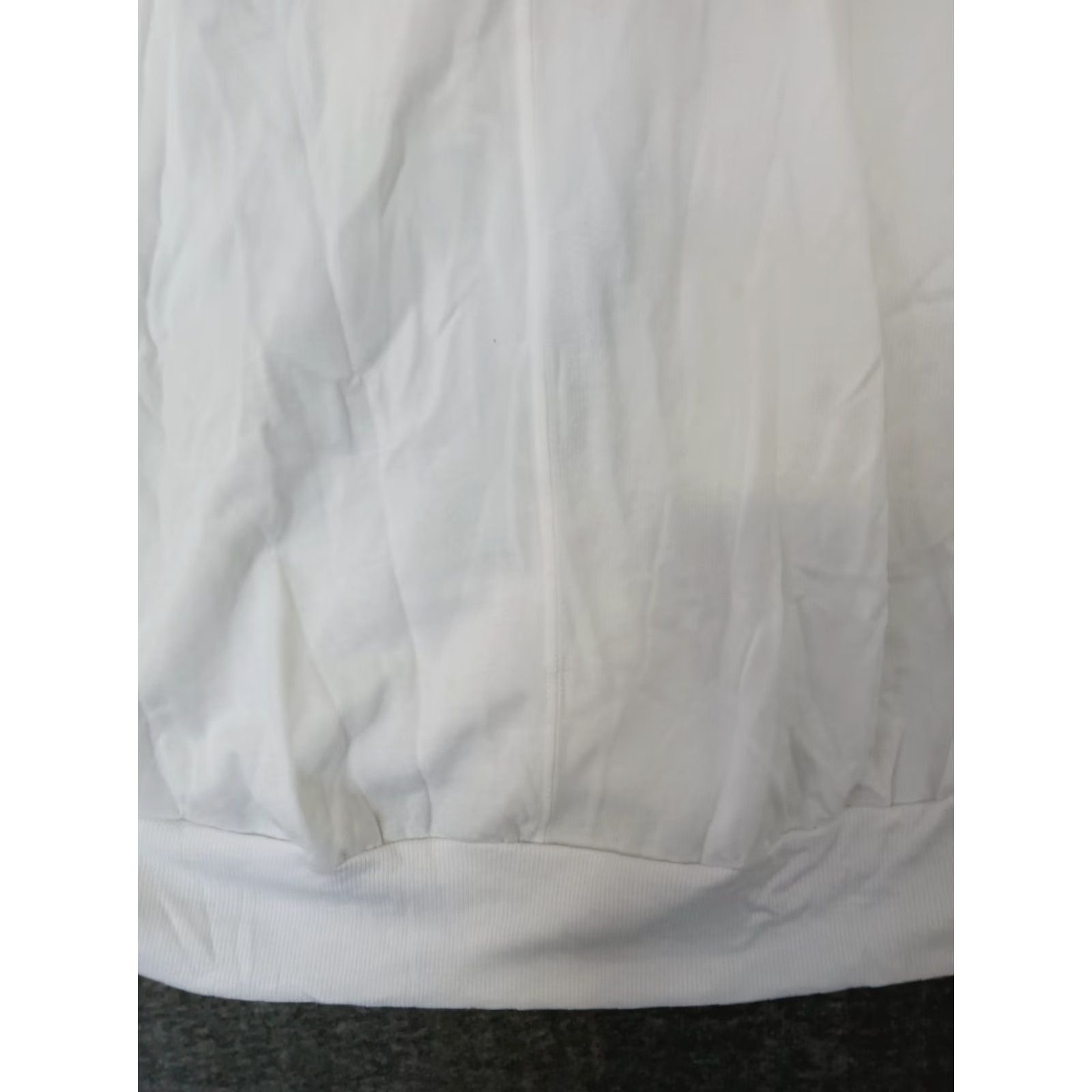 Vintage Unbranded Women's Blouse Long Sleeve White Crew Neck Cut Out Open Back Size L Size L / US 10 / IT 46 - 4 Thumbnail