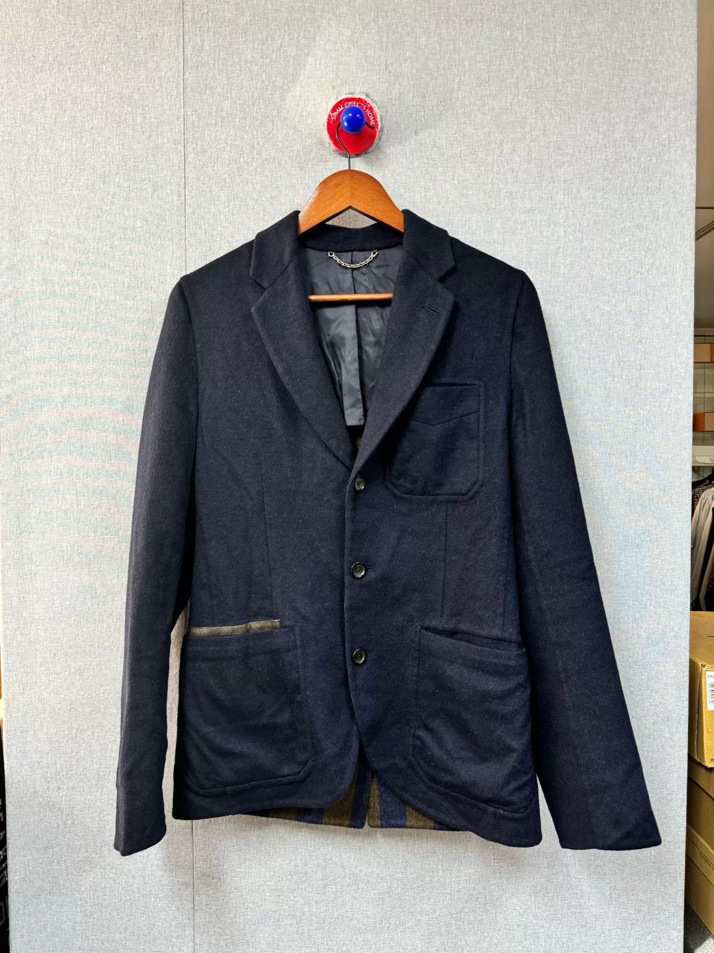 Louis Vuitton Blue Single-Breasted Light Jacket Size US M / EU 48-50 / 2 - 1 Thumbnail