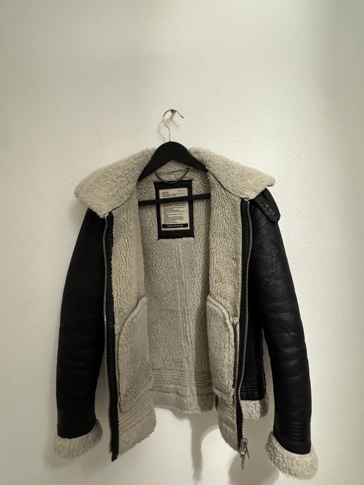 Replay Replay Shearling Jacket Size US S / EU 44-46 / 1 - 2 Thumbnail