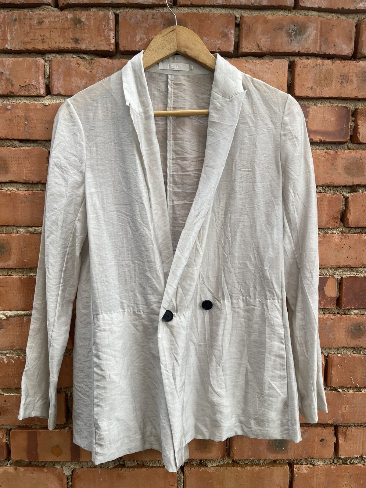 Japanese Brand Japanese Brand ICB WHITE BLAZER Size M / US 6-8 / IT 42-44 - 1 Thumbnail