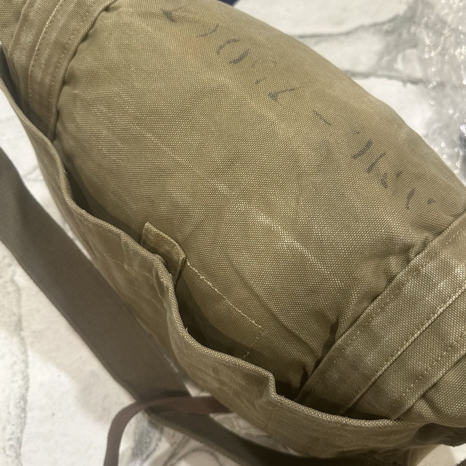 Ralph Lauren NWT Ralph Lauren Distressed Military Canvas Messenger Bag Size ONE SIZE - 6 Thumbnail