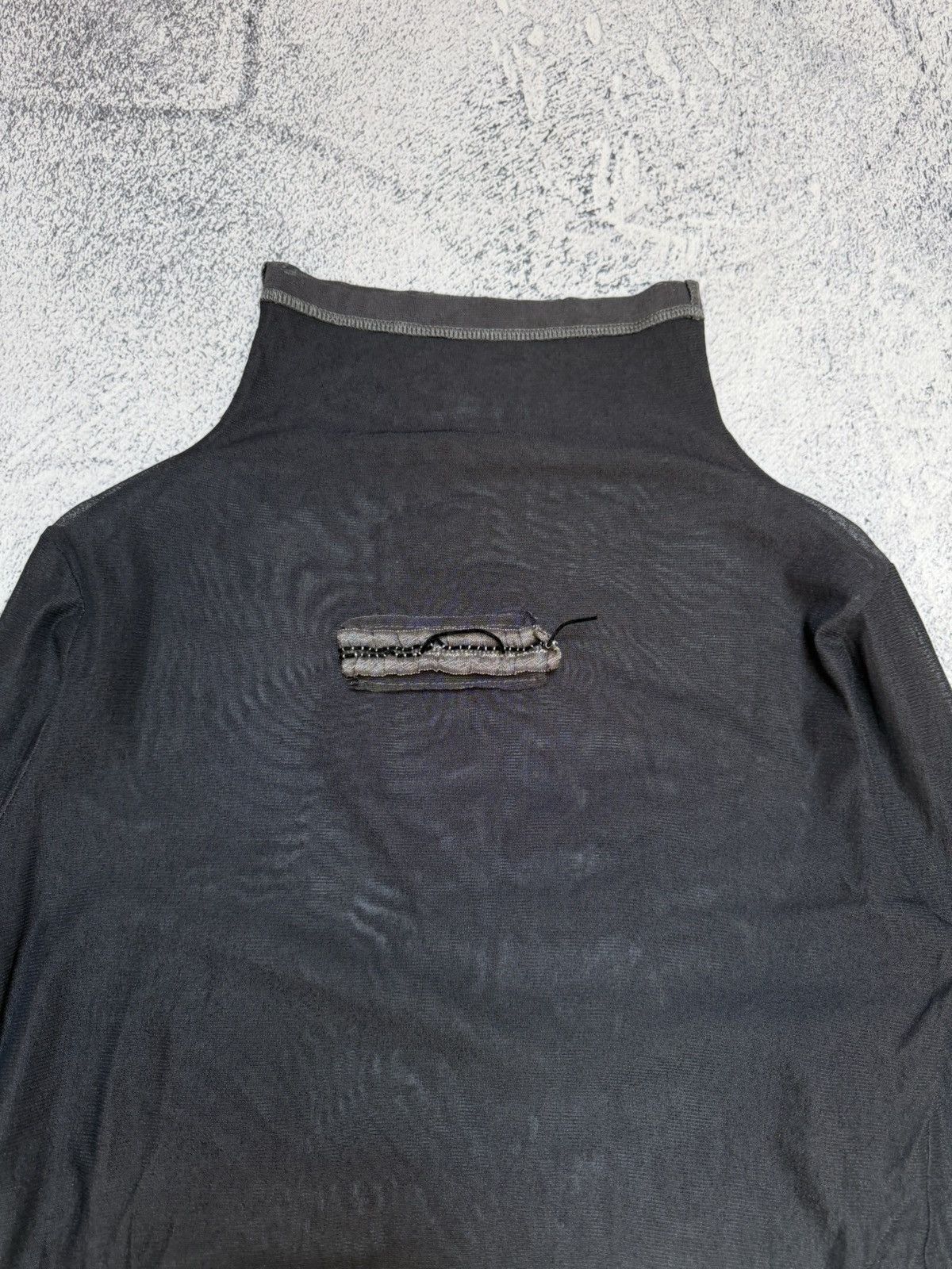 Jean Paul Gaultier Vintage Beate Heymann Mesh Longsleeve Style Y2k Size L / US 10 / IT 46 - 14 Thumbnail