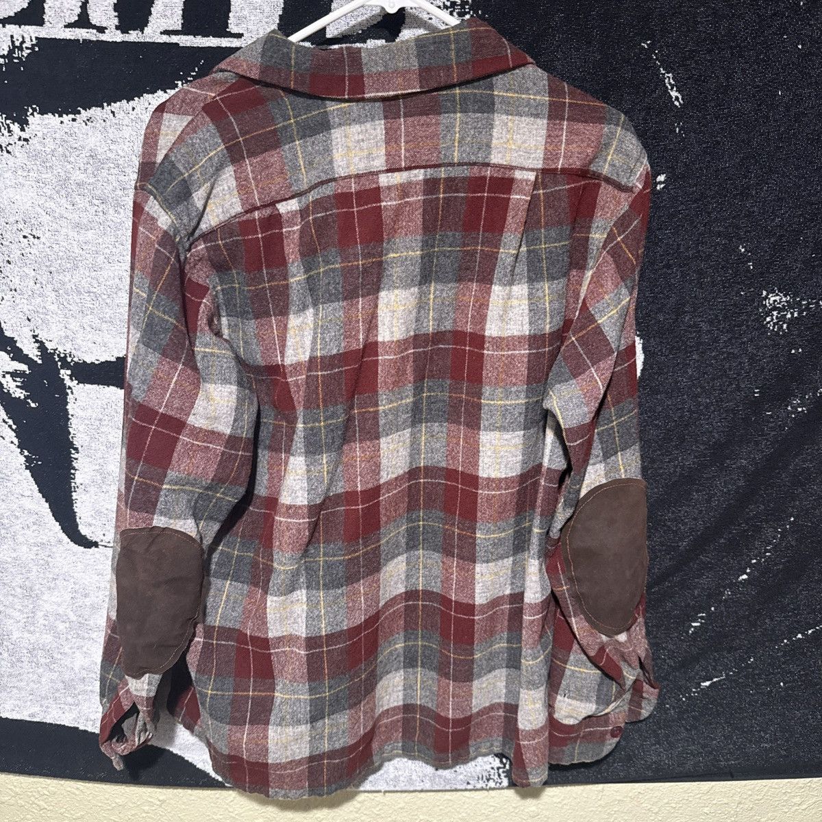 Pendleton VTG Pendleton Sz L 60s 70s Red Brown Board Loop Shirt Size US L / EU 52-54 / 3 - 2 Thumbnail