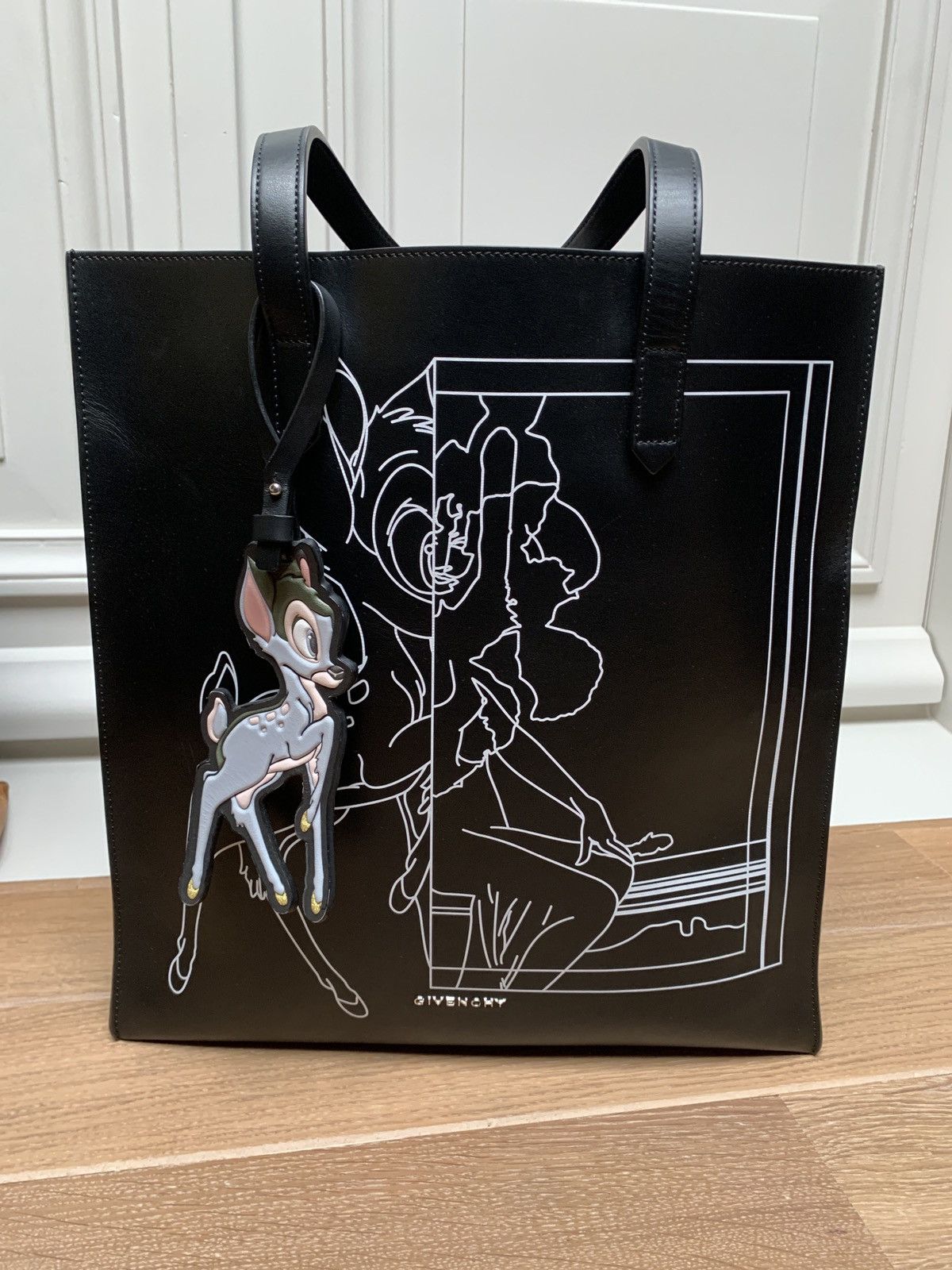 Givenchy Givenchy x Disney Archival "Bambi" Stargate Leather Tote Bag Size ONE SIZE - 1 Thumbnail