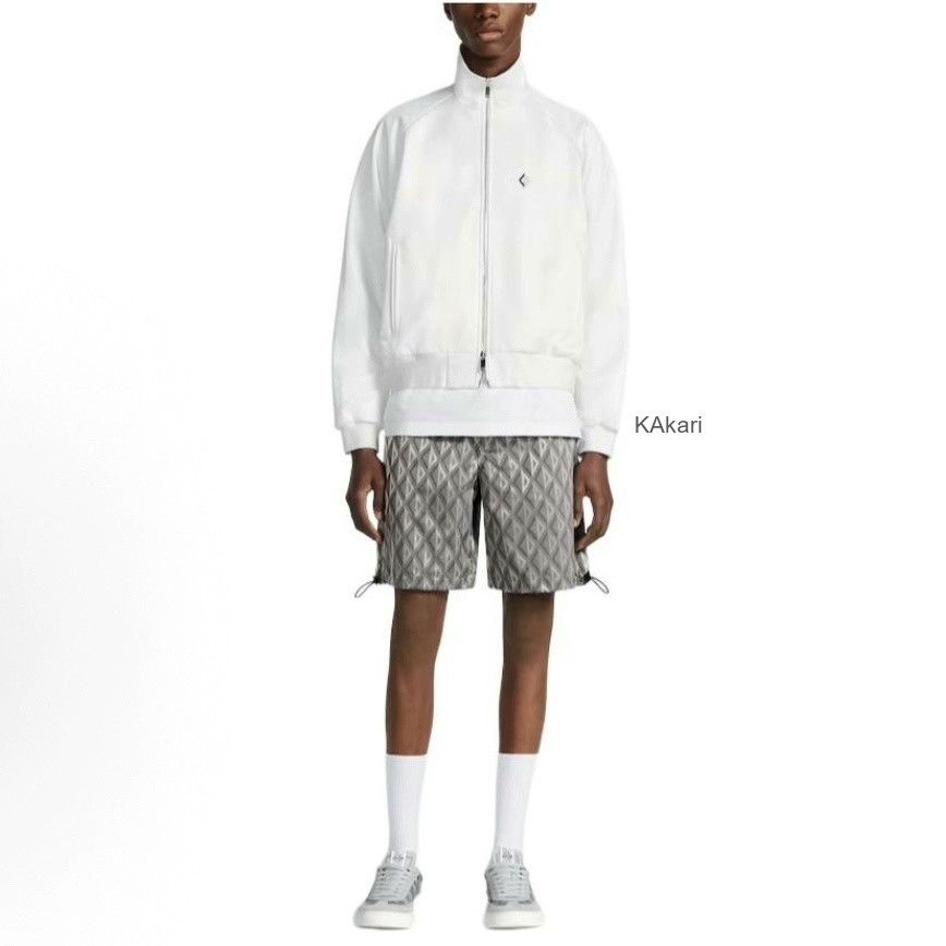 Dior Dior White CD Logo Zip Jacket Size US L / EU 52-54 / 3 - 8 Thumbnail
