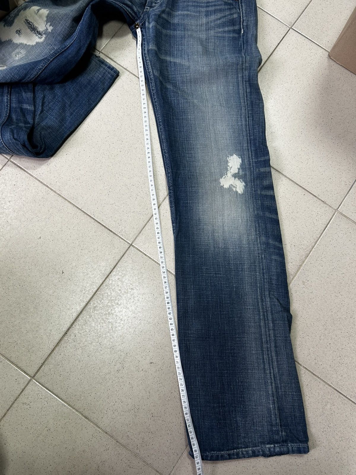 Andy Warhol Y2K Andy Warhol Pepe Jeans Art cargo JEANS Rare Retro Hype Size US 31 - 13 Thumbnail
