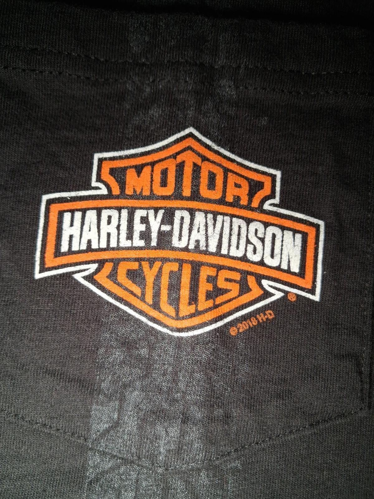 Harley Davidson Harley Davidson Logo Shirt 2XL Black Cotton Round Rock Texas Size US XXL / EU 58 / 5 - 4 Thumbnail